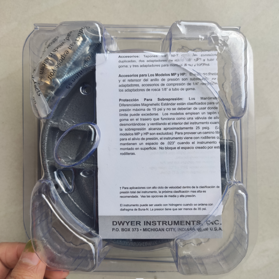 Dwyer 2300-100PA Series 2000 Differential Pressure Gage Holly Material