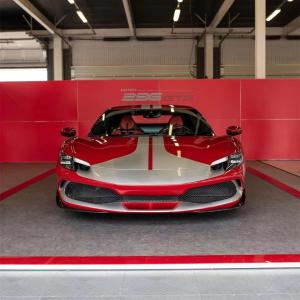 296GTB Ferrari Body Kit 296GTB OEM Carbon Fiber Universal Front Diffuser Spoiler