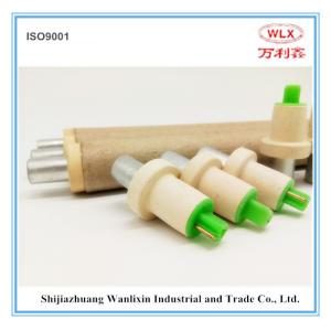 Quality R type(Pt-PtRh13%) Consumble Immersion Disposable Thermocouple Cartridge/Insert for sale