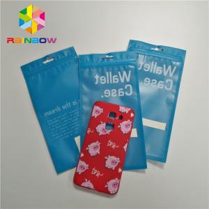 Quality Clear Matte 3 Side Seal Flat Pouch for Phone Case Cover / Cables Packing for sale