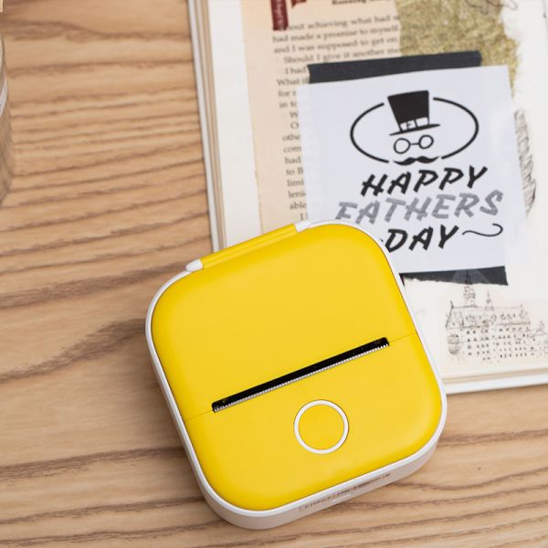 203dpi 58mm Bluetooth Inkless Portable Mini Thermal Printer for Android 5.0 / IOS 9.0