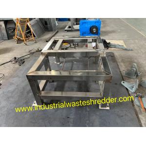 Industrial Stainless Steel Coca Cola Plastic Bottles Shredder, OEM Customized