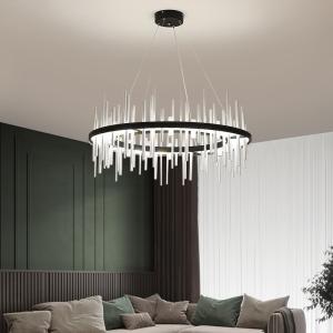 Creative Acrylic Chandelier LED Living Room Restaurant Bedroom Designer