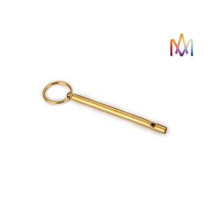17g Brass Creative Whistle Custom Shaped Keychains
