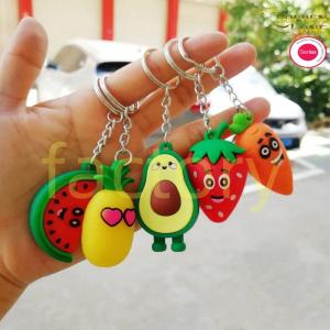 Printing Cute Cartoon Keychain Plastic 3D Reflective Personalised Keychain