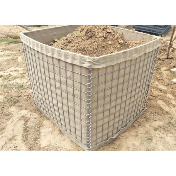 High Durability Defensive Barrier Protective Wall Manufactured With Welded Mesh