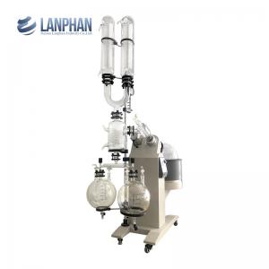 Quality laboratory distillation column double effect vacuum evaporator for sale
