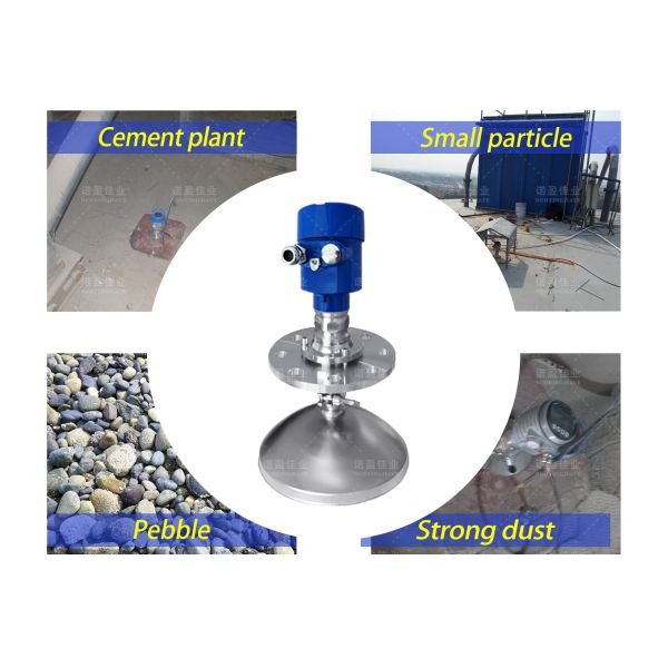High quality Level Transmitter radar with RS485 4-20mA radar Level Sensor for Highly dusty environment