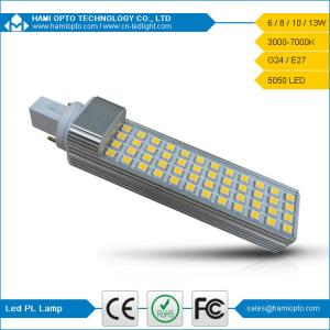 Quality commercial lighting smd5050 g24/e27 led pl lamp for sale