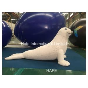 LED Advertising Inflatable Flying Light , Helium Filled Lighting Balloons Oval