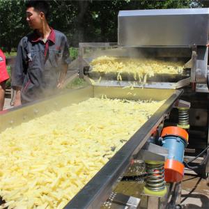 45KW French Potato Chips Making Machine For Snack Food Factory