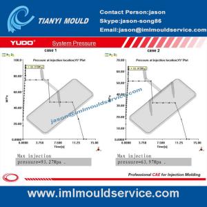 professional of thin wall plastic rectangular container with lids mold flow