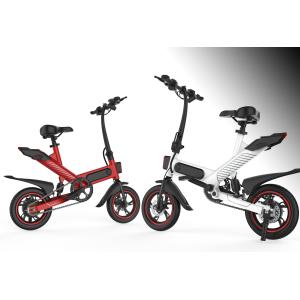 12 Inch Lithium Fold Up Electric Bike Environmental Protection Intelligent