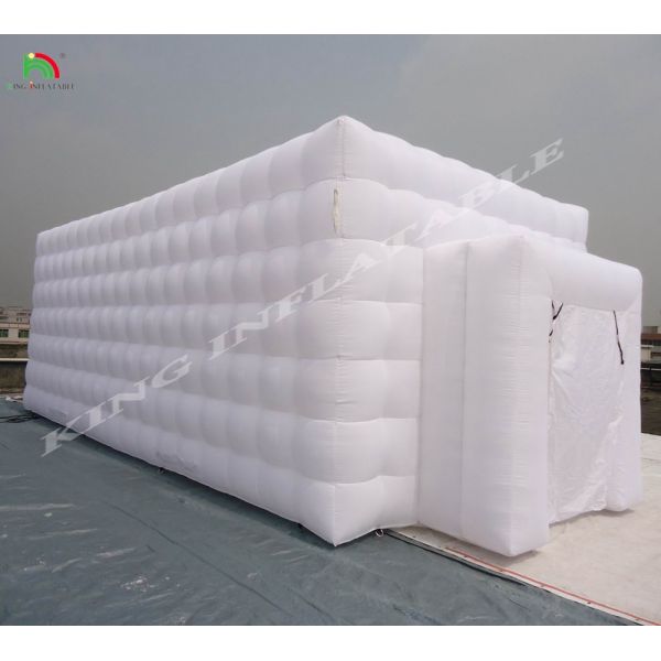 Lighted Giant Inflatable Event Tent Sealed Inflatable Cube Tent Airtight Pvc Party Event Tent