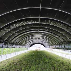 Custom Blackout Light Deprivation Greenhouse with Automated Shading System for