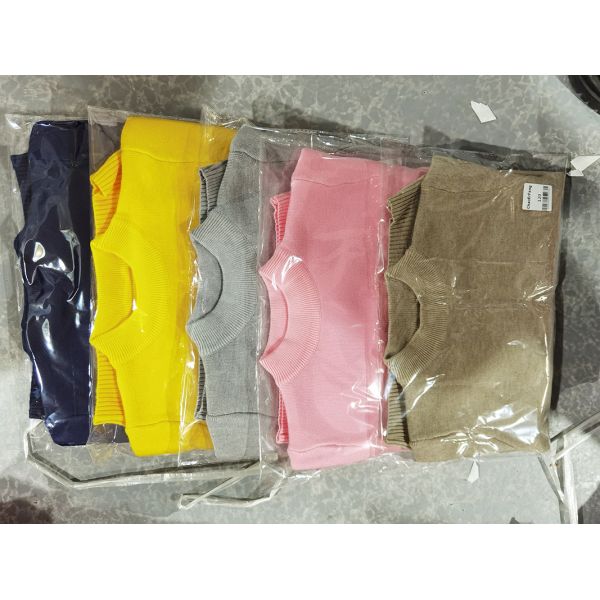 Stock Lovely Baby Boy Girl Autumn Winter Clothes Long Sleeve Crew Sweater