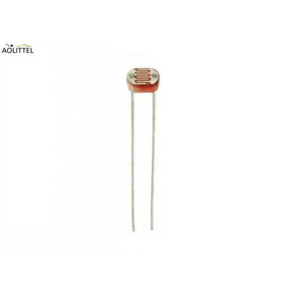 Moisture Resistance 7mm Ceramic Plastic Encapsulated CdS Photoconductive Cell