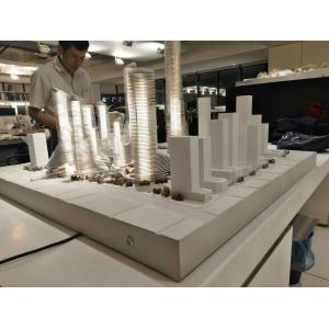 Small Scale White Architectural Model For Real Estate Displaying 0 . 8 * 1M