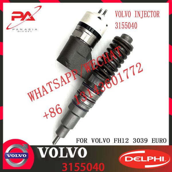Buy 3155040 New Diesel Fuel Injector VOL-VO FH12 3039 EURO 3155040 BEBE4B12001, 3155040 8113409 at wholesale prices