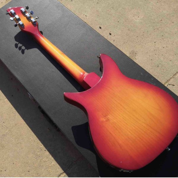 Custom F Hole Ricken 325 Electric Guitar in Cherry Red Body Kinds Color
