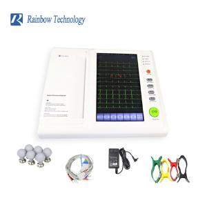 Touch Screen 12 Channel EKG ECG Machine Automatic Measurement Outpatient