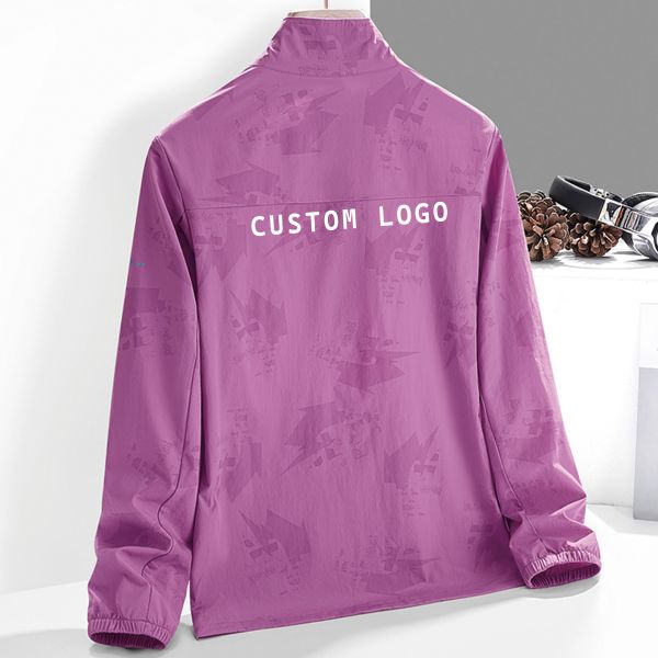 Customized Logo Anti-UV Sunscreen Clothing for Adults Sun Protection and Elasticity