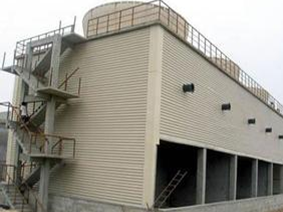 Smooth Surface FRP Flat Panel Thermal Insulation For Manufacturing Cooling Tower