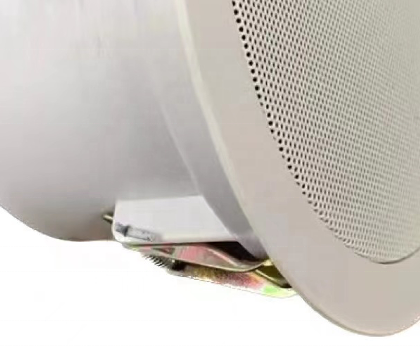 POE Ceiling SIP Speaker 10W ABS Background Music Speaker PA System Broadcasting