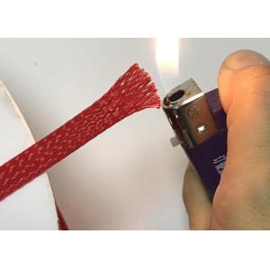 Buy cheap Wear Resistant Expandable Braided Cable Sleeving Pet Nylon Material With Logo from wholesalers