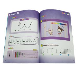Children Text Book Printing Services 210x297mm Iso9001 Certificate