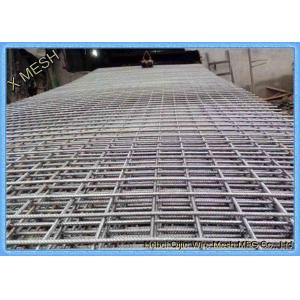 Solid Welded Wire Fence Roll , Reinforcing Welded Wire Fabric For Concrete 2.4 X