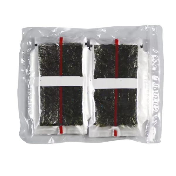 Triangle Onigiri Nori with Steamed Seaweed Triangle Laver Alga in Plastic
