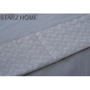 100% Cotton Colored Embroidery Hotel Bedding Set with High Color Fastness Grade