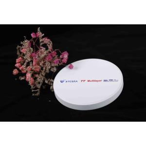 Whiter Translucent Zirconia Blocks Multi Layer Pre Sintered Zirconia
