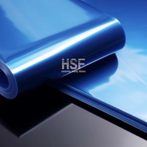 Silicone Coated PET Release Film 36uM Light Blue Translucent