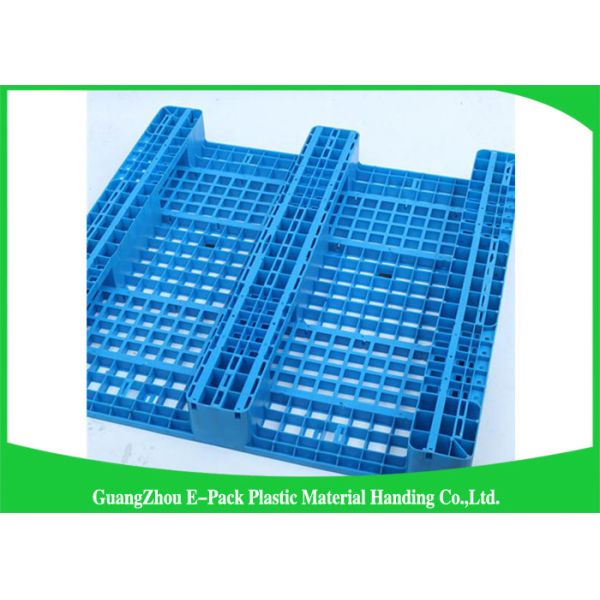 Durable Heavy Duty Plastic Pallets Transport Moving Anti - Slip With Steel Tubes Inside