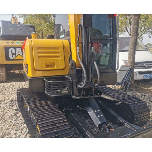 original Brand 6 Ton Mini Excavator Used SANY60 Crawler Backhoe Digger for Sale