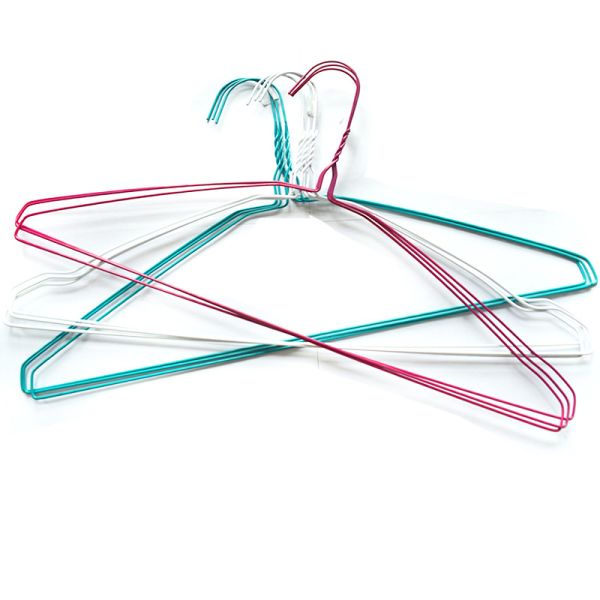 Buy 42*20.5cm Galvanized Wire Hangers at wholesale prices