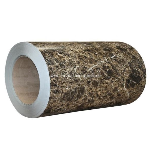 Buy Anti UV 1100 Aluminum Sheet Metal Roll With Marble Coating at wholesale prices