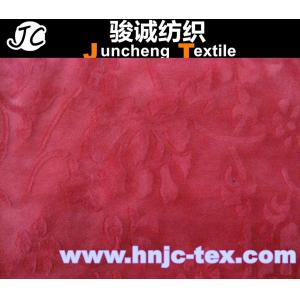 polyester spendex blend elastic super soft velboa fabric/ fabric flower brush