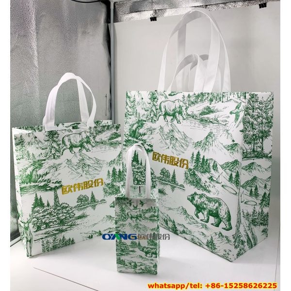 2019 Latest New Leader Non Woven Box Bag Making Machine 100pcs/min