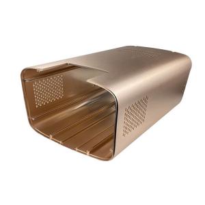 Anodized Aluminum Extrusion Parts Customized CNC Turning Parts Erosion Resistant