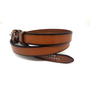 Hand Stitching Brown 23mm Women's Fashion Leather Belts