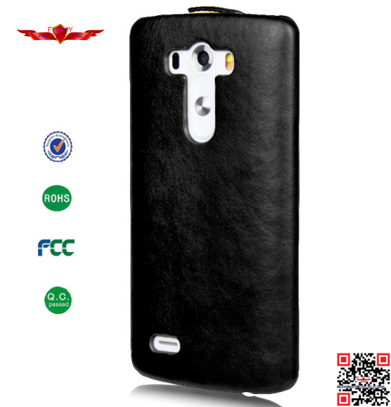 New Arrival Fashion Design Colorful PU Flip Leather Cover Case For LG G3 High Quality