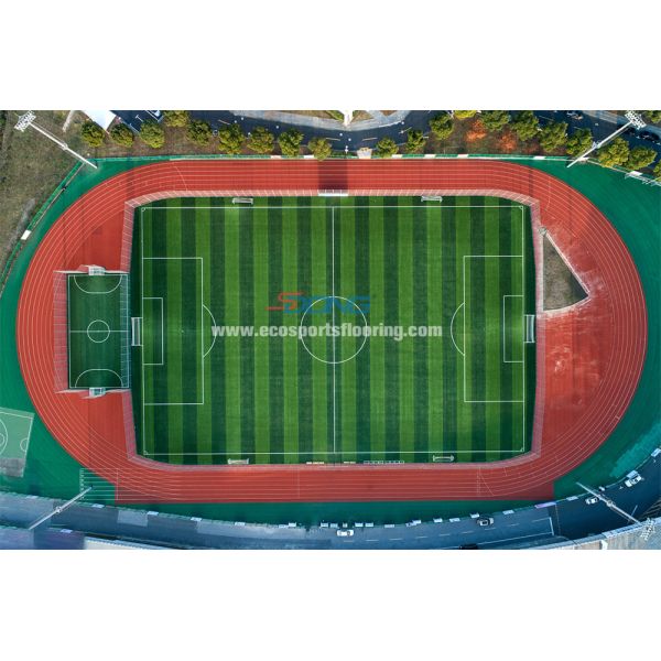 Buy Rustproof Outdoor Sports Surfaces Permeable Athletic Running Track at wholesale prices