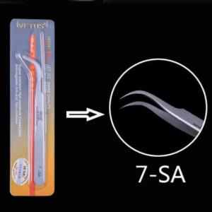 Anti Magnetic Eyelash Volume Tweezers , HRC45 Eyelash Isolation Tweezers