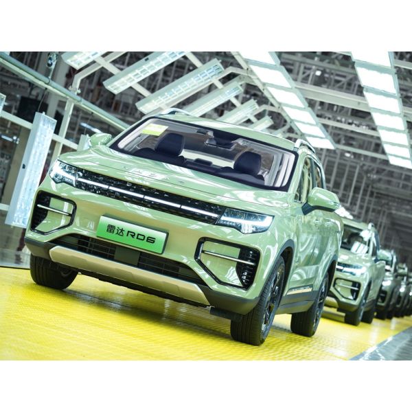 Geely RD6 Pure Electric Pickup Truck 4 Door 5 Seat Body Structure ABS System Included