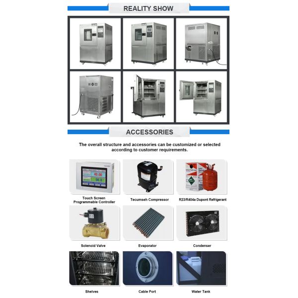 LIYI Reliability Climate Test Chamber Standard / Customized Solar Modules Test Chamber
