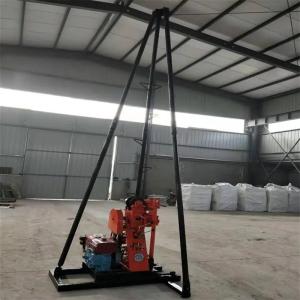 Geological Exploration Hydraulic Core Drilling Rig 50m Depth