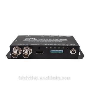 CVBS YPbPr to HDMI SDI Analog to Digital Video Converter 8 channels